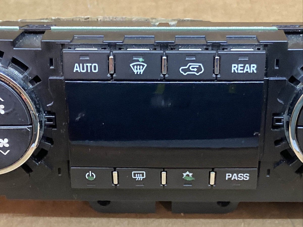 2008 2012 Traverse Enclave Digital Climate Temp Temperature Control 259320384