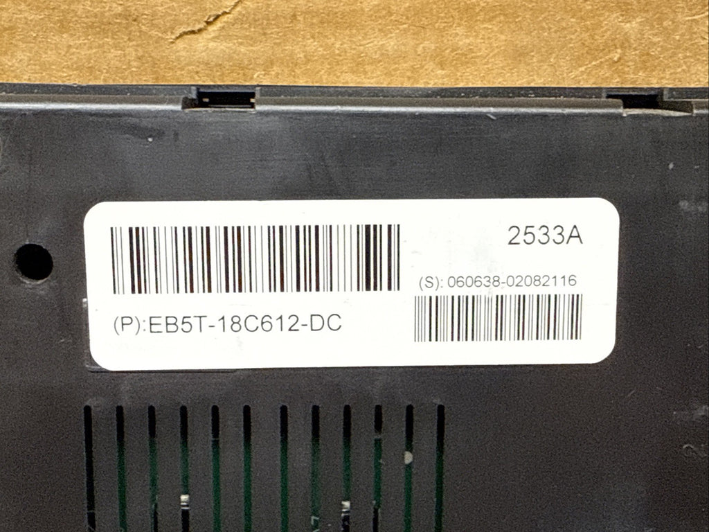 2011 2015 Ford Explorer Temperature Temp Climate Control Module EB5T 18C612 DC1