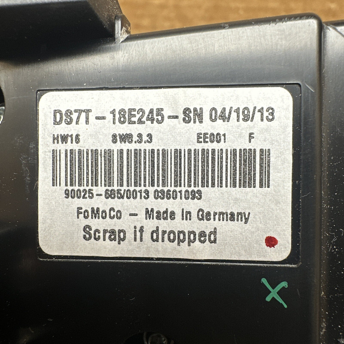 13 15 Ford Fusion Temp Temperature Climate Radio Control Bezel DS7T 18E245 SN7