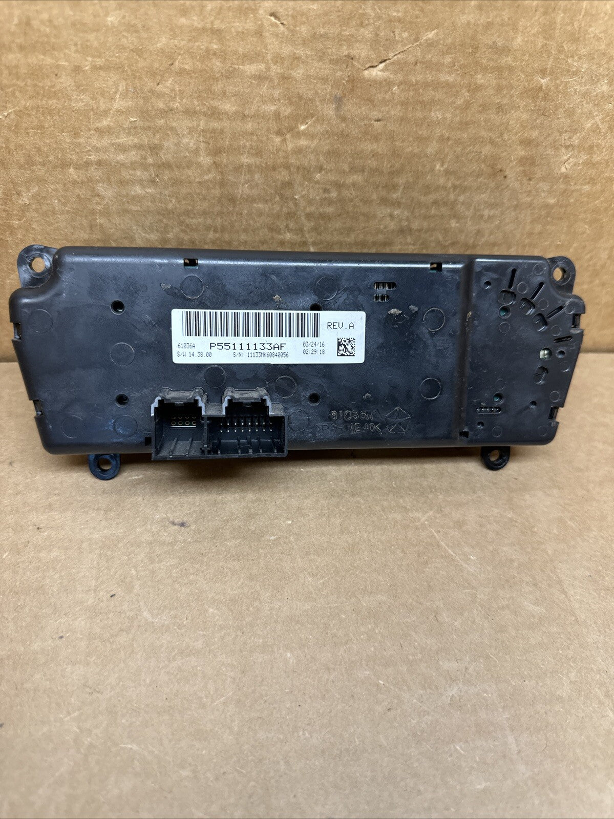 2011 2017 Jeep Compass Temperature Temp Climate Control 55111133AF P55111133AF7