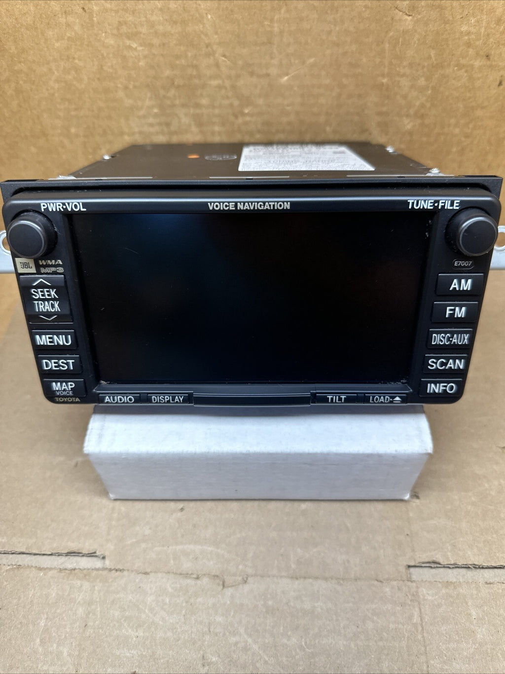 2006 2010 Toyota Sienna Navigation GPS System JBL Radio CD Player 86120 081600