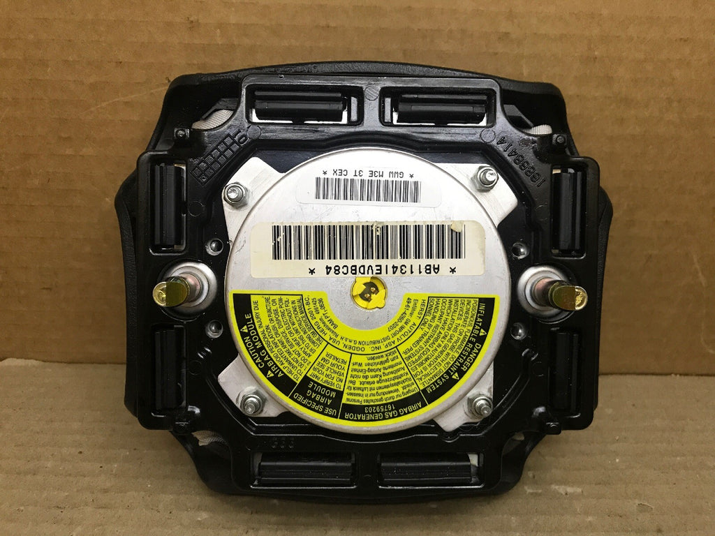 00 02 SUBURBAN SILVERADO TAHOE DRIVER STEERING WHEEL AIRBAG AIR BAG 168684143