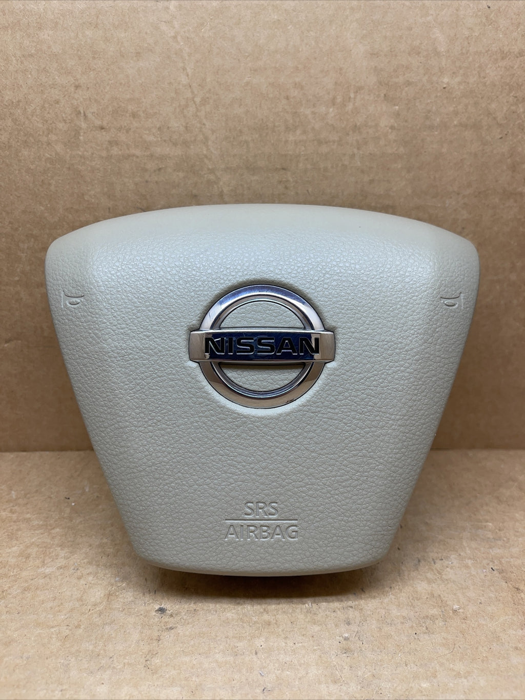 09 14 Nissan Murano Front Left Driver Side Steering Wheel Air Bag Airbag Tan0