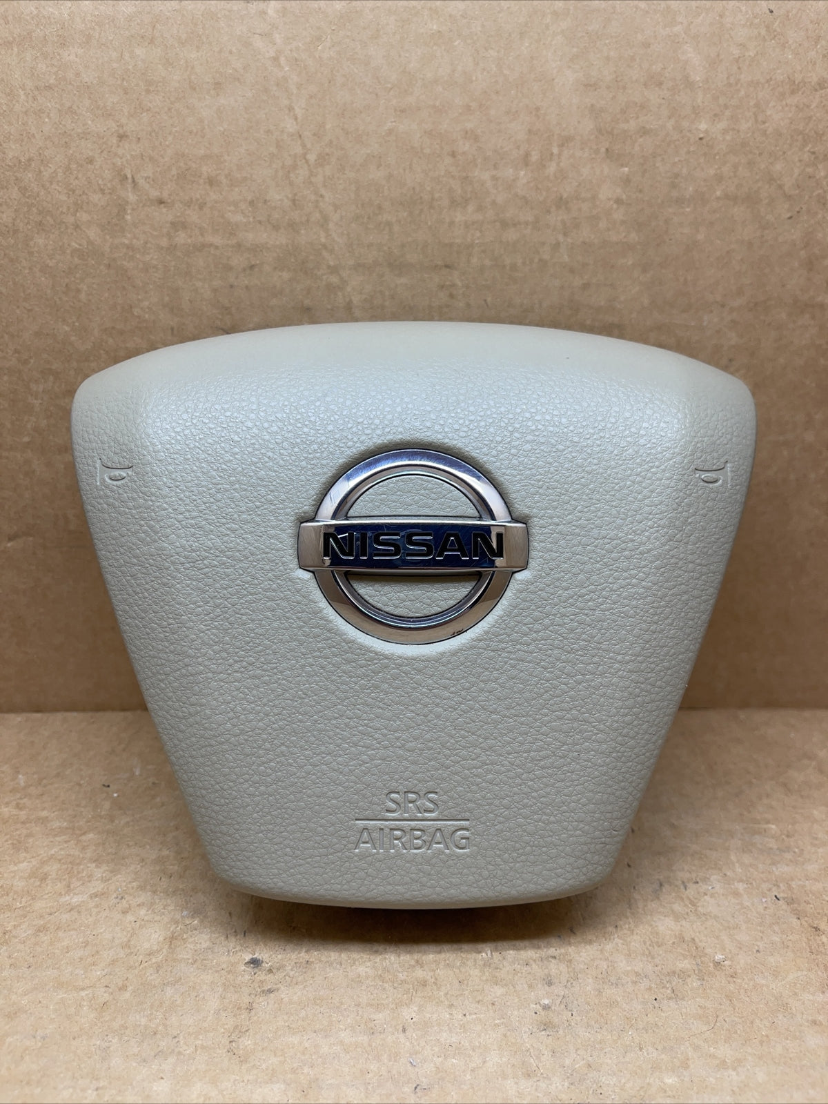 09 14 Nissan Murano Front Left Driver Side Steering Wheel Air Bag Airbag Tan0