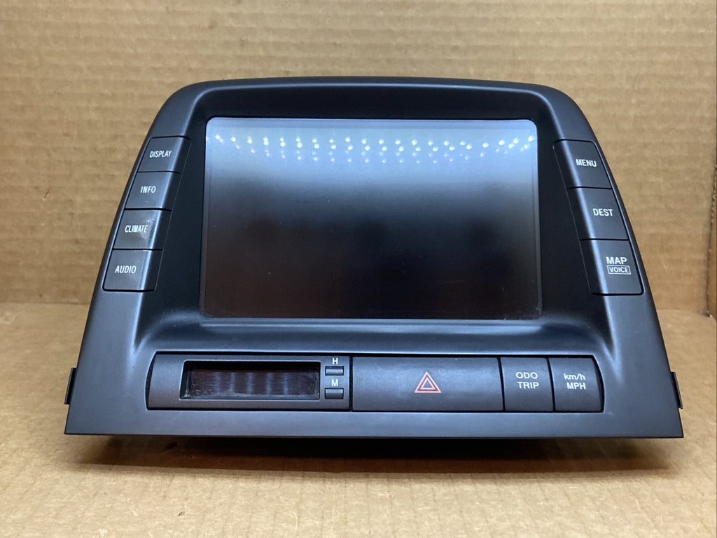 2004 2006 Toyota Prius Dash Information Radio Display Screen Map OEM 86110 470711
