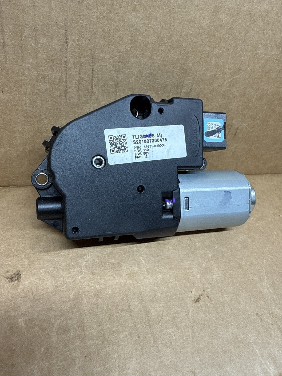 2016 2021 HYUNDAI TUCSON SUNROOF SUN ROOF MOONROOF MOTOR OEM 81671 D30001
