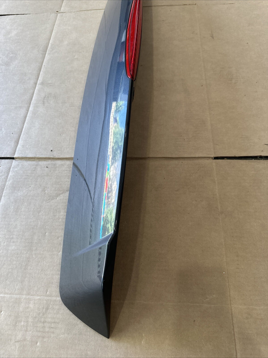 2007 2013 Acura MDX Tailgate Hatch Spoiler Wing 3rd Brake Light Gray NH736MX2