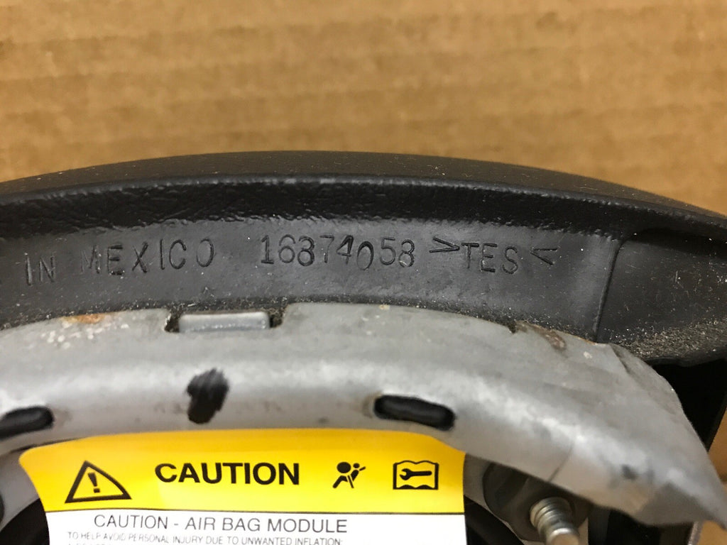 05 09 SAAB 9 7X FRONT LEFT DRIVER SIDE STEERING WHEEL AIRBAG AIR BAG 168740587