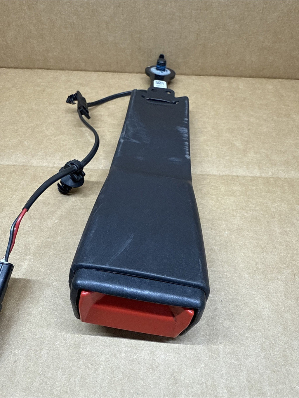 2017 2020 Ford Fusion Driver Left Front Seat Belt Buckle Black Latch4