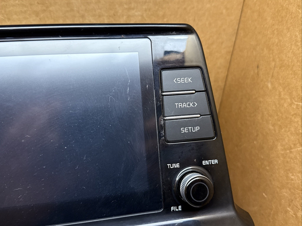 2021 2023 Kia Seltos Dash Radio Receiver Display Screen OEM 96160 Q5650DHV3