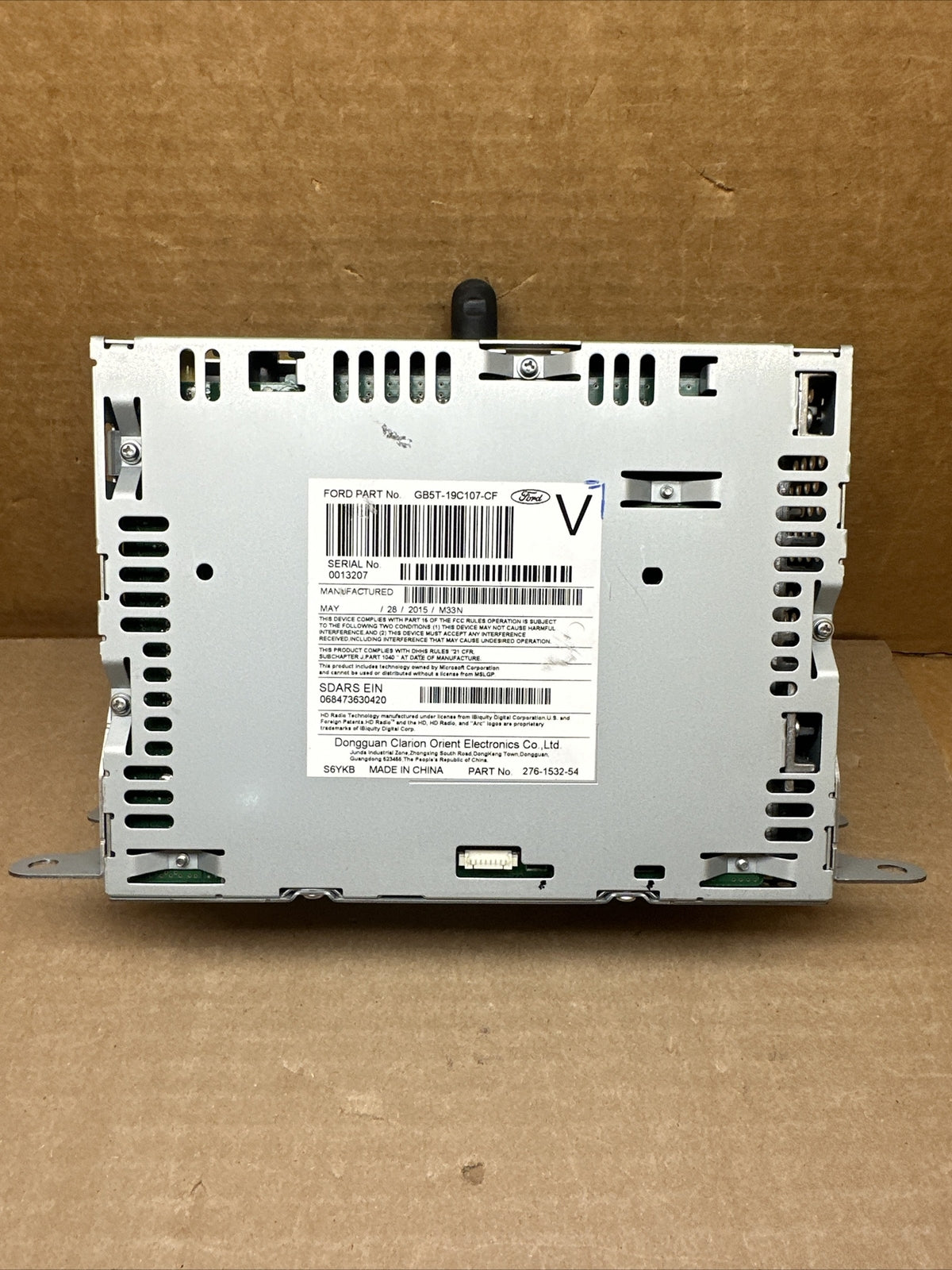 2016 2017 Ford Explorer CD Player Radio Receiver OEM GB5T 19C107 CF0