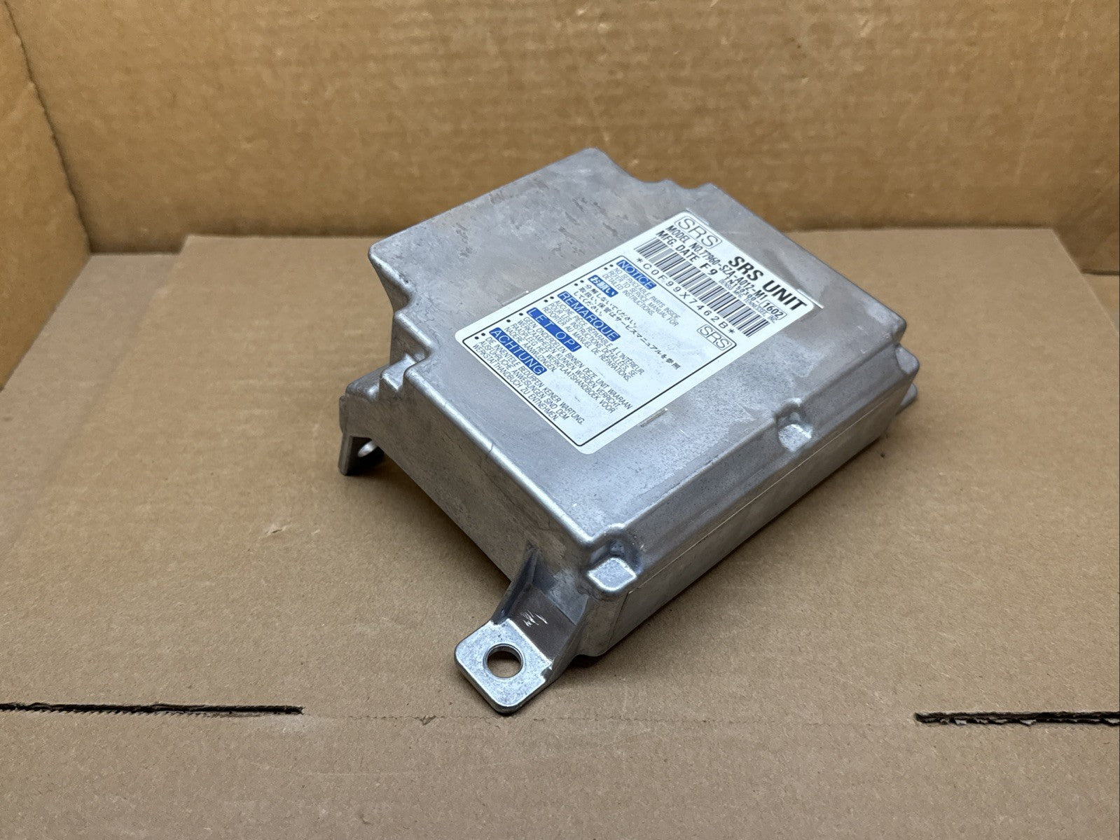 2009 2011 Honda Pilot Air Bag Airbag Control Module Computer 77960 SZA A012 M15