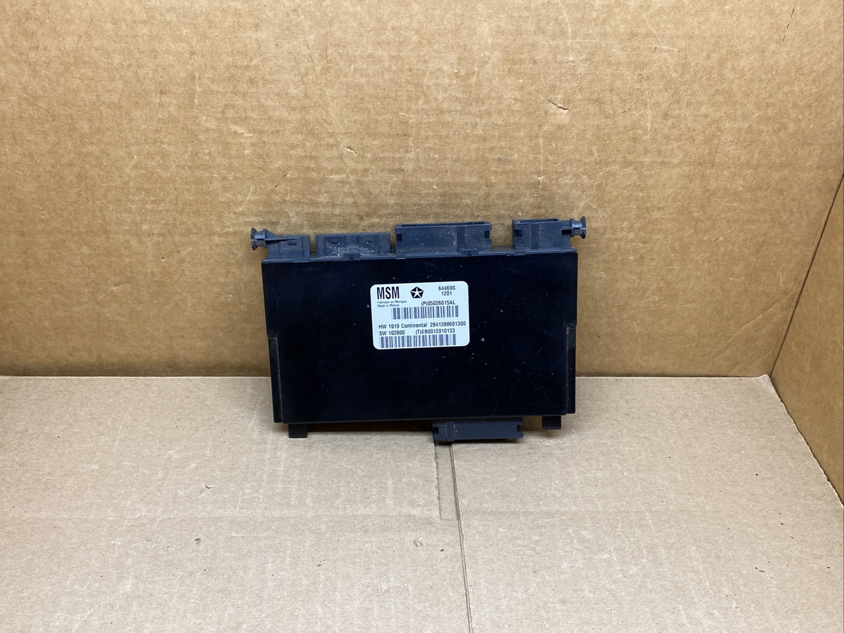 2012 Jeep Grand Cherokee Computer Brain Engine Control ECU ECM EBX P05026615AL2