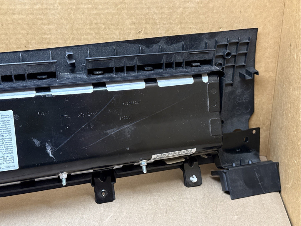 BMW X3 Left Side Driver Knee Lower Air Bag Airbag Black6