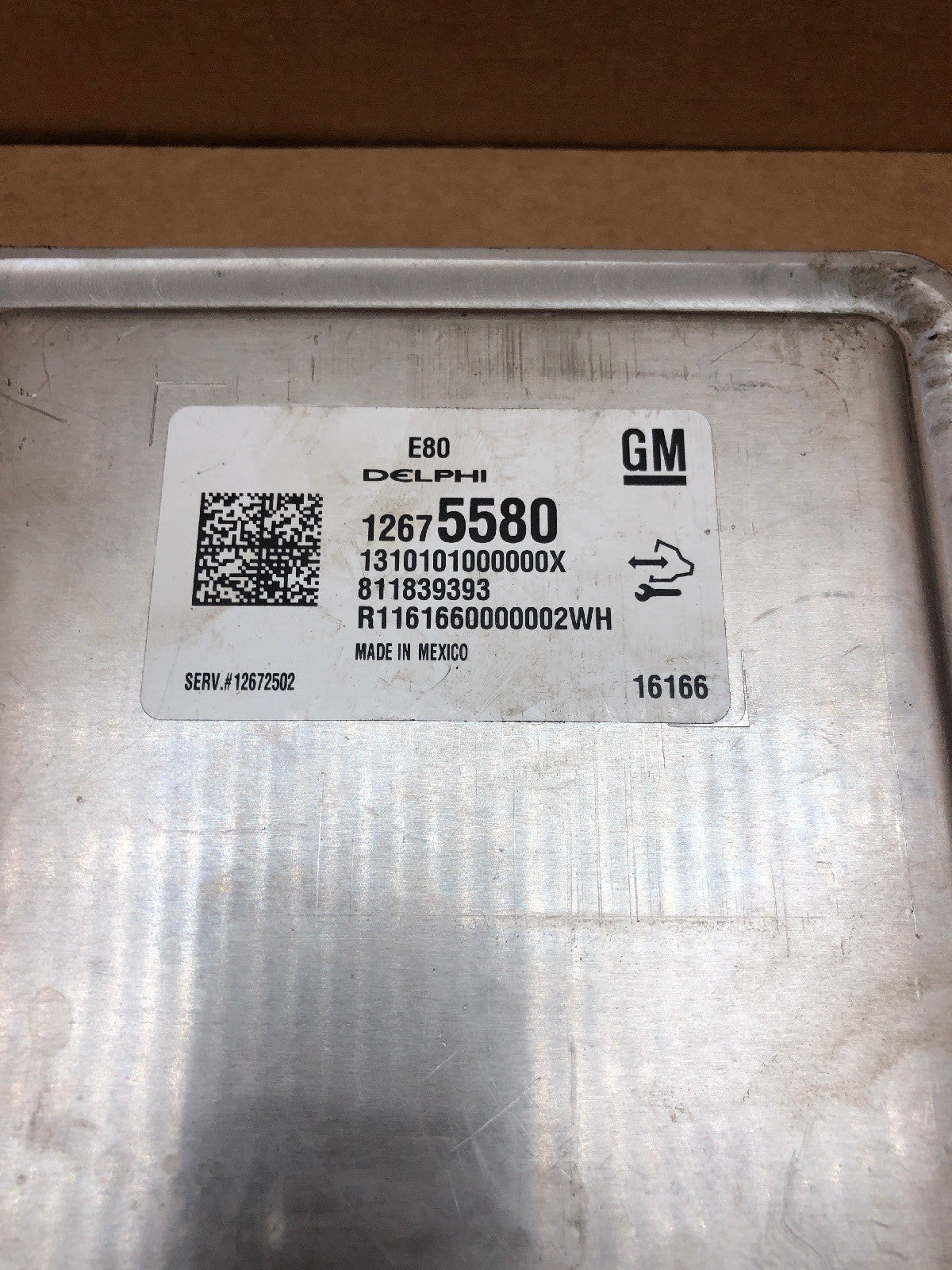 12675580 | GM OEM ENGINE CONTROL MODULE UNIT ECU ECM PCM C181