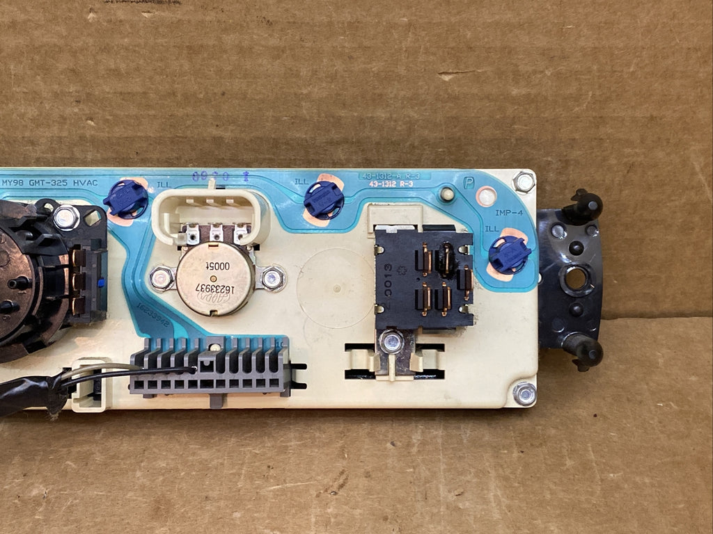 99 04 Blazer Jimmy Bravada S10 Climate Temp Temperature Controls 162505458