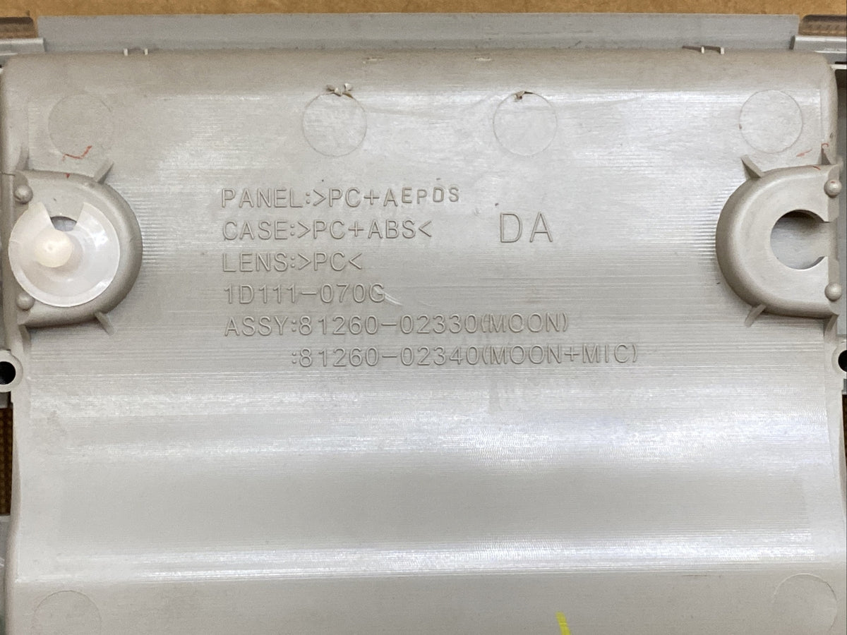 2009-2013 Toyota Corolla Overhead Console Sunroof Switch Map Light Storage9