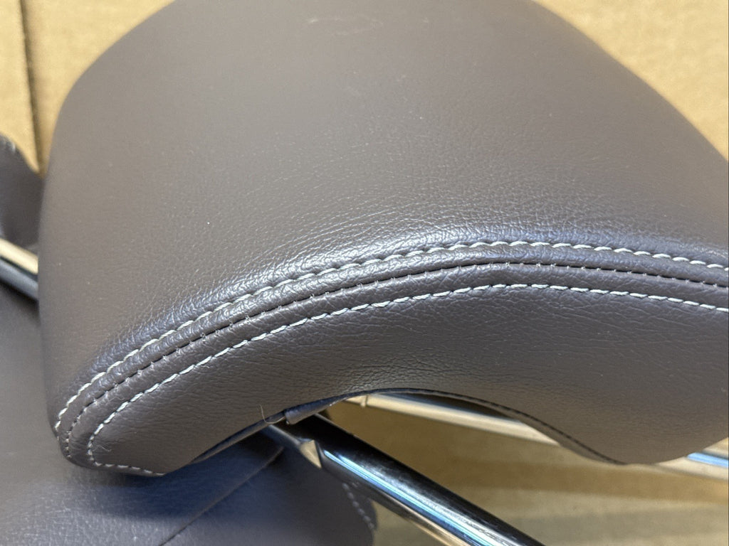 2015 2020 TAHOE SUBURBAN YUKON Brown 3rd Row Rear Seat Headrest Head Rest Pair6