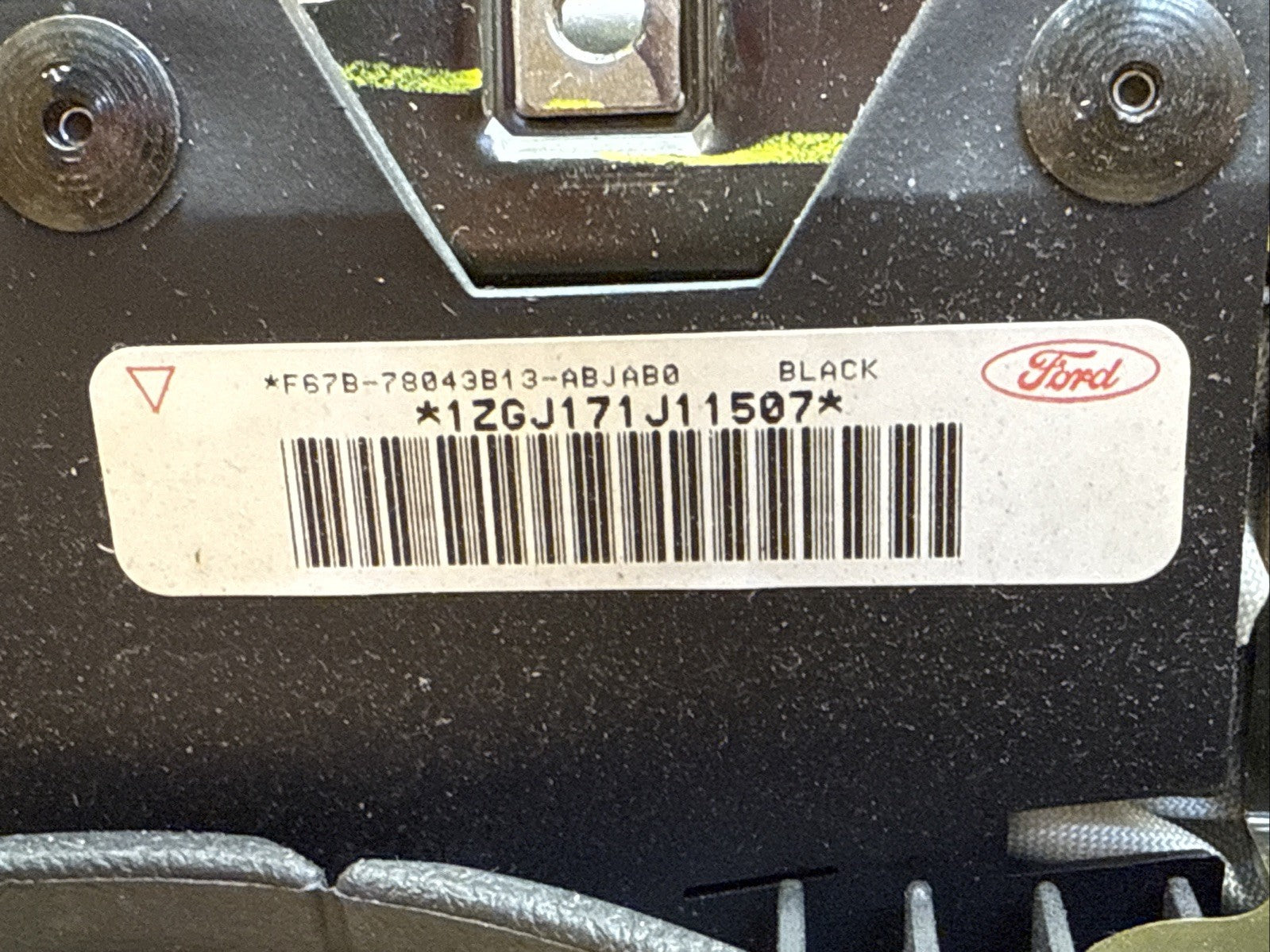 1995 1997 Explorer Front Left Driver Side Steering Wheel Air Bag Airbag Black7