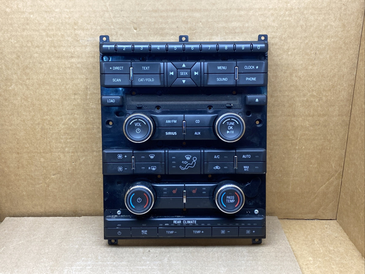 2009 2012 Ford Flex Radio Face Plate Dial Climate Control Panel 8A8T 18A802 CF0