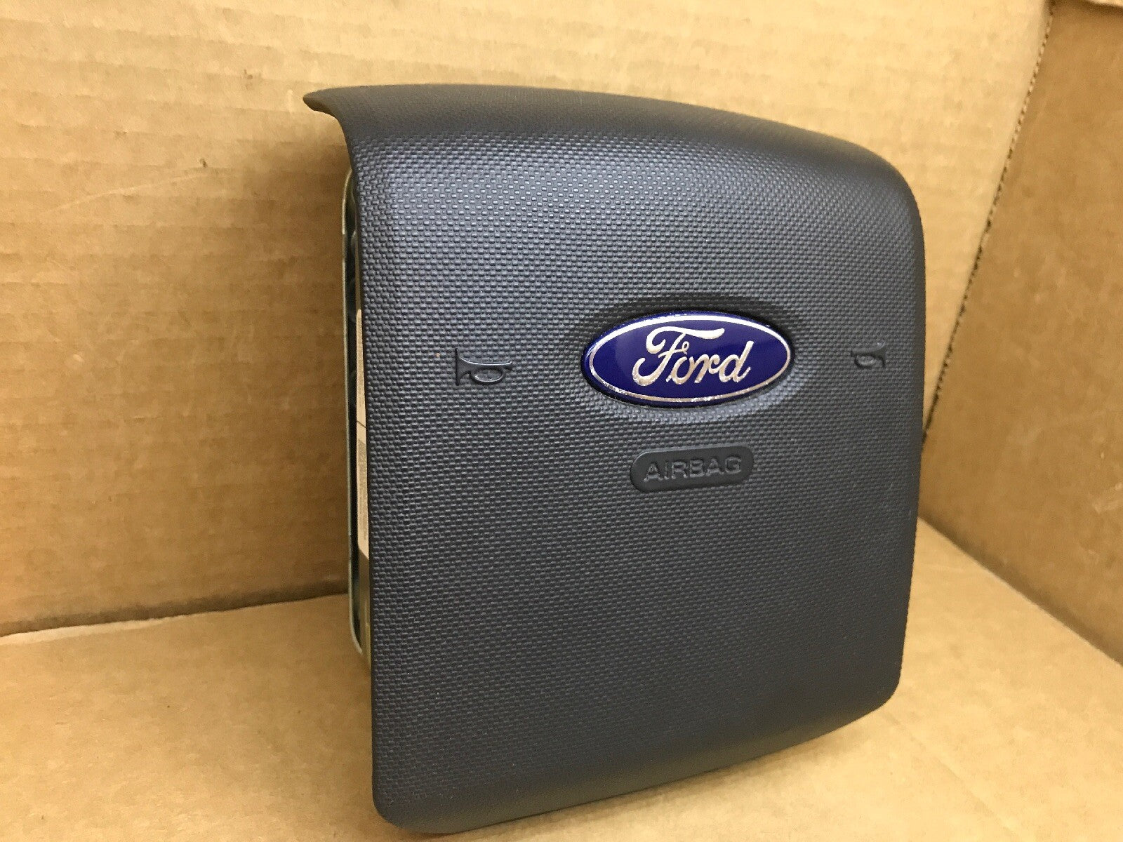 07 14 FORD EXPEDITION LEFT DRIVER SIDE STEERING WHEEL AIRBAG AIR BAG BLACK1