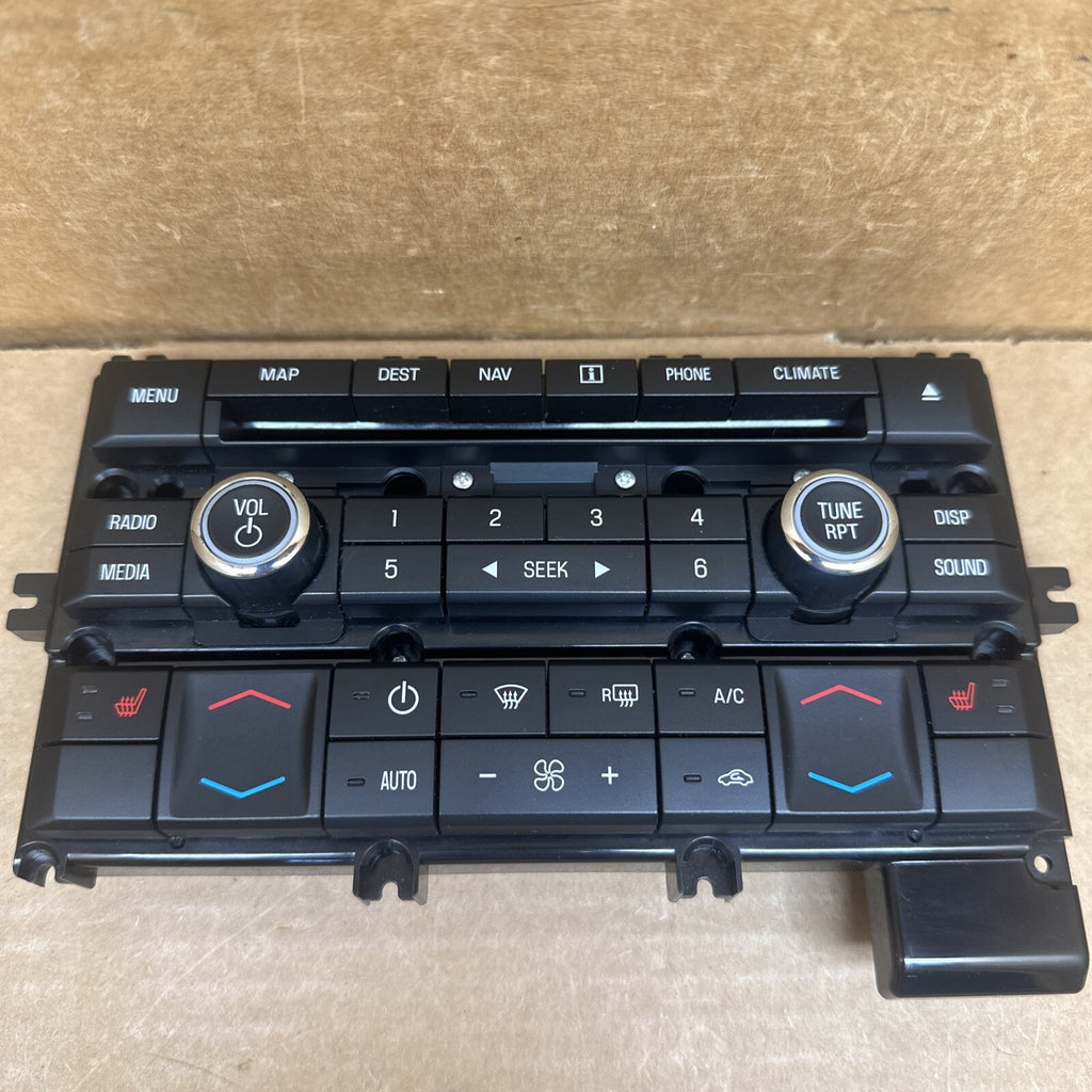 2009 2012 Ford Flex Radio Audio Climate Control Panel BA8T 18A802 AC7
