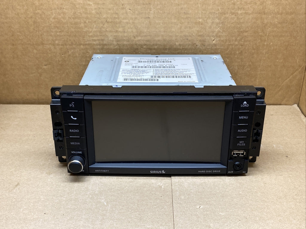 Jeep Dodge Chrysler Touchscreen Radio RBZ P68284017AD 68284017AD0