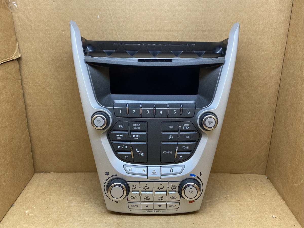2012 Terrain Equinox Radio Bezel Climate Temp Control Panel 233349520