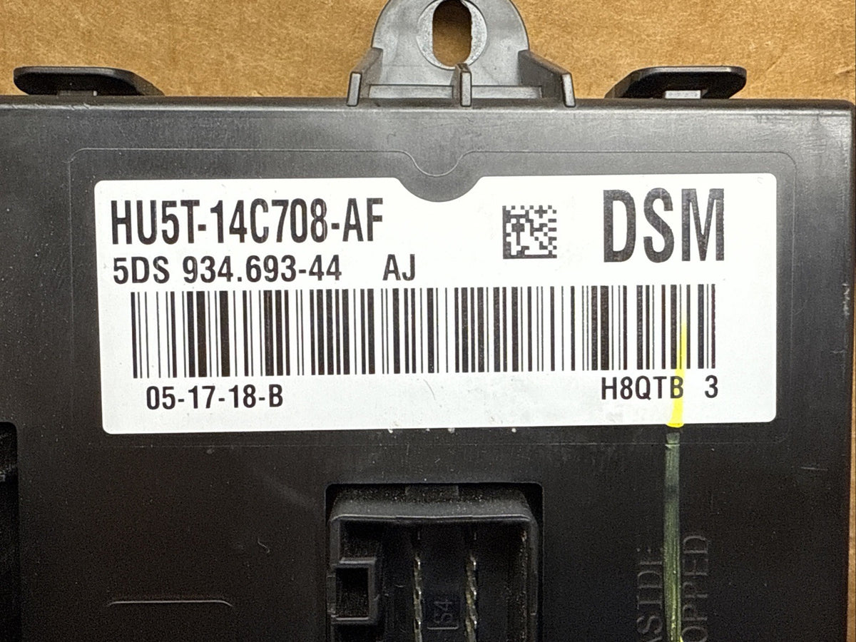 2017 2020 Fusion Front Left Driver Seat Memory Control Module HU5T 14C708 AF1