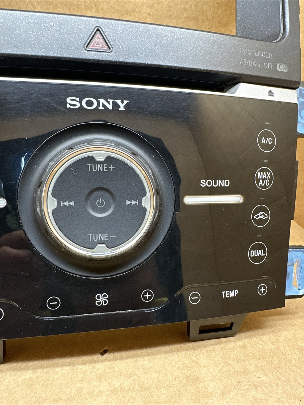 11 14 FORD EDGE 8" Dash Climate Control Radio Panel Bezel SONY CT4T 18A802 CG2