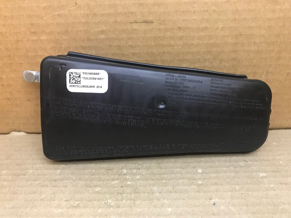 08 14 JEEP COMPASS RIGHT SIDE PASSENGER FRONT SEAT AIRBAG AIR BAG P05108036AB0