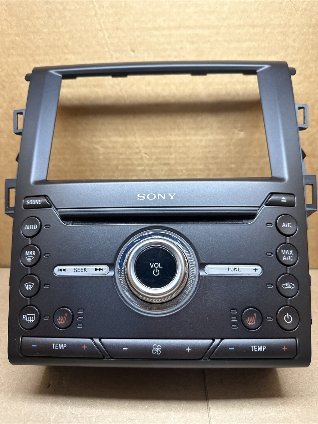17 18 Fusion Temperature Climate Sony Radio Control Bezel Panel HS7T 18E245 DGB1