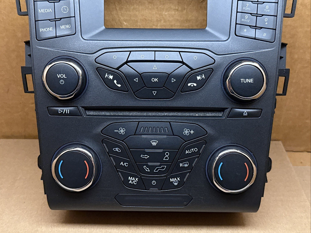 16 20 Ford Fusion Temp Temperature Climate Radio Control Bezel GS7T 18E245 KC2