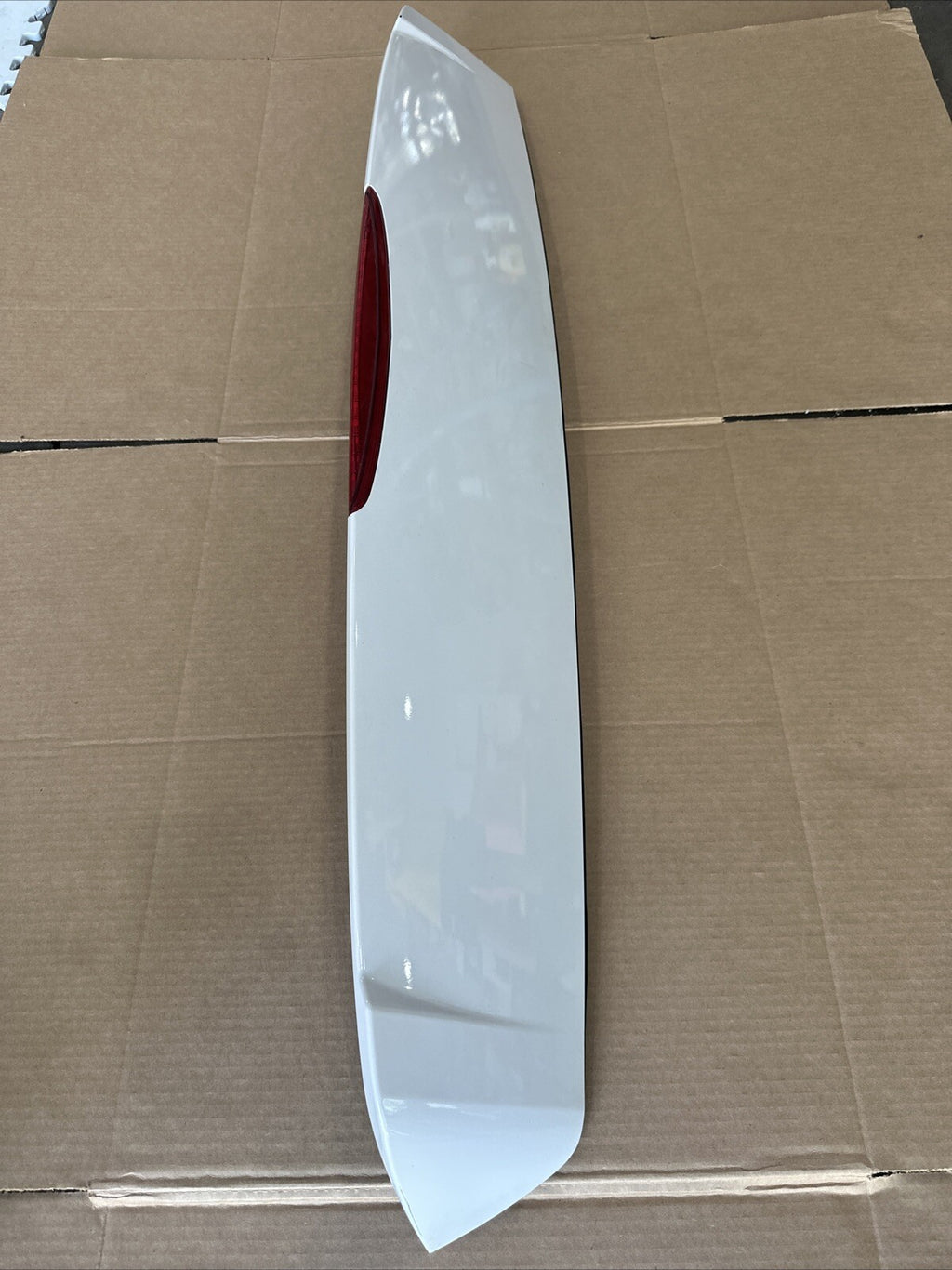 2007 2013 Acura MDX Tailgate Spoiler 3rd Brake Light NH677P Aspen White Pearl0