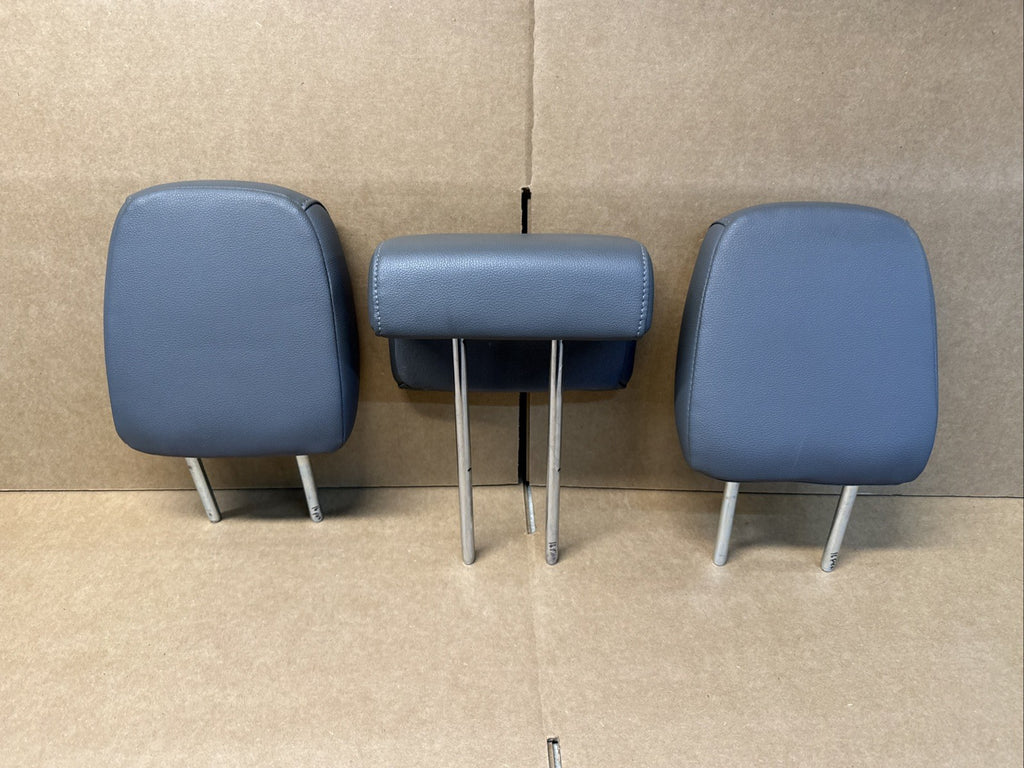 2013 2019 Ford Flex Rear 2nd Row Gray Leather Headrest Set Head Rest OEM5