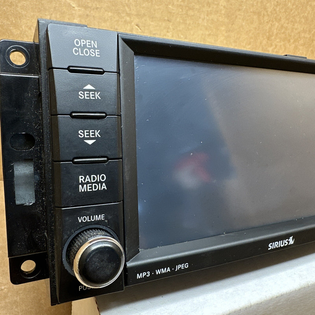 07 14 Dodge Chrysler Jeep Radio CD DVD MyGig NTG4 REN P05064245AH1