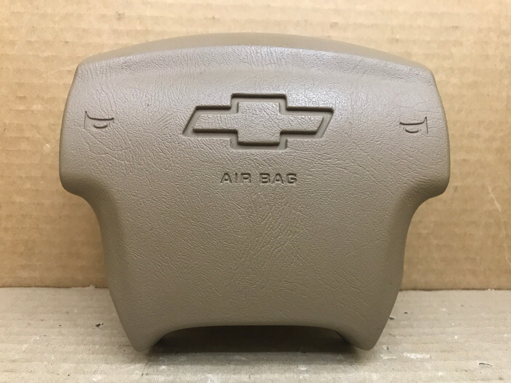 2002 2003 Chevy Trailblazer Left Driver Side Steering Wheel Airbag Air Bag Tan1