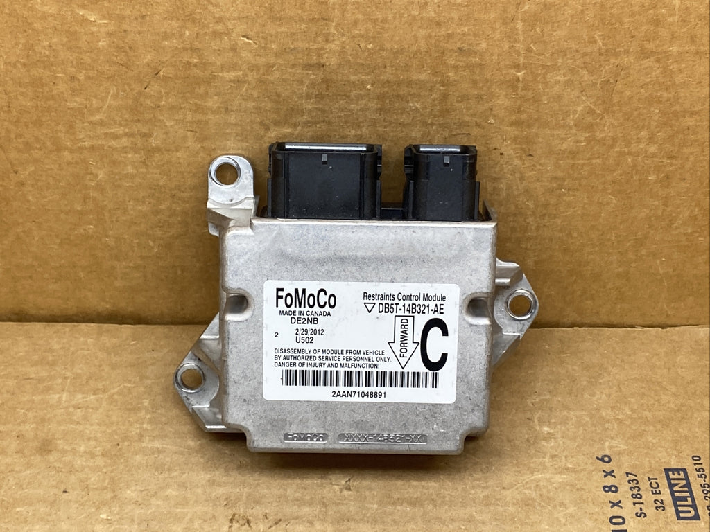 2013 2015 Ford Explorer Air Bag Airbag Control Module OEM DB5T 14B321 AE1