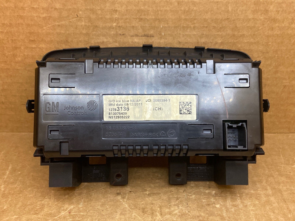 2011 2013 Chevrolet Cruze Radio Dash Information Display Screen 12783136 OEM6