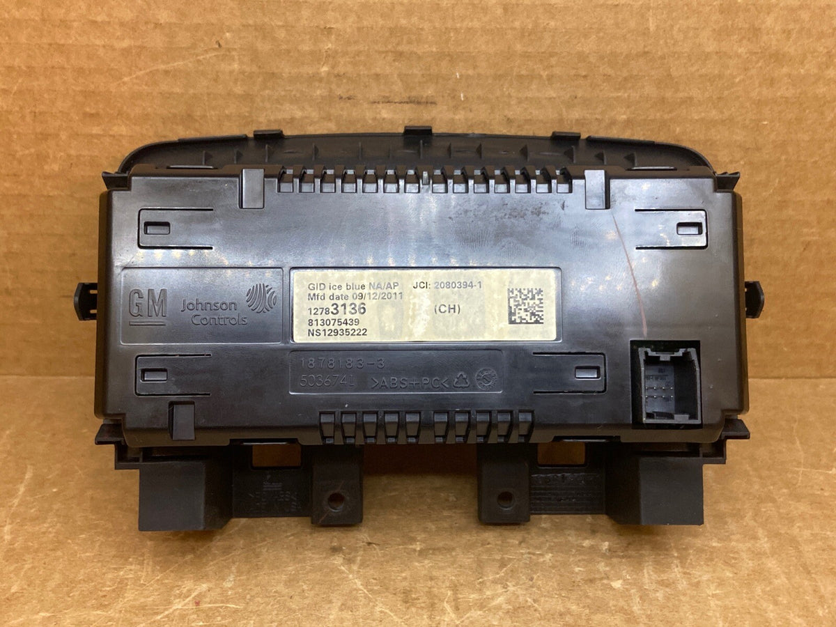 2011 2013 Chevrolet Cruze Radio Dash Information Display Screen 12783136 OEM6