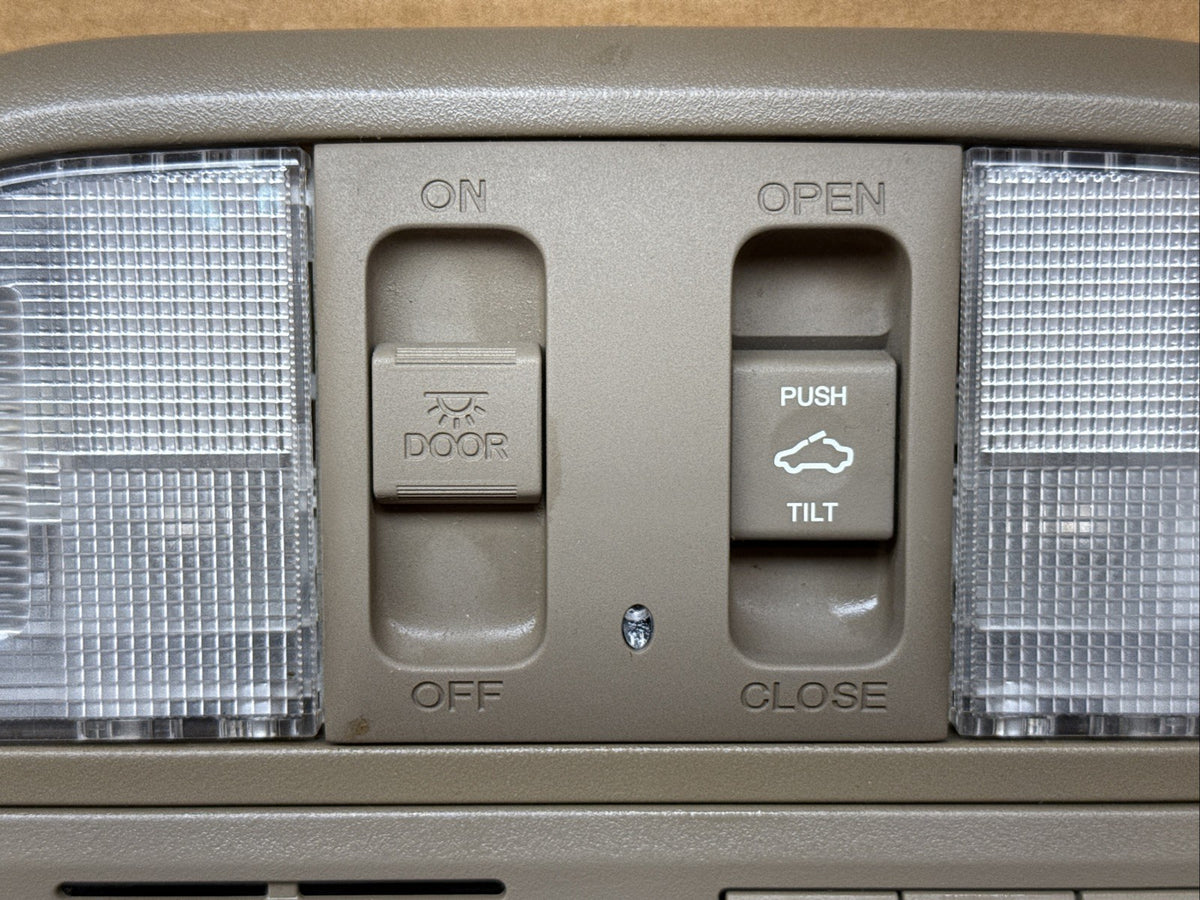 2009 2015 Honda Pilot Over Head Overhead Console Homelink Sunroof Brown YR308L3