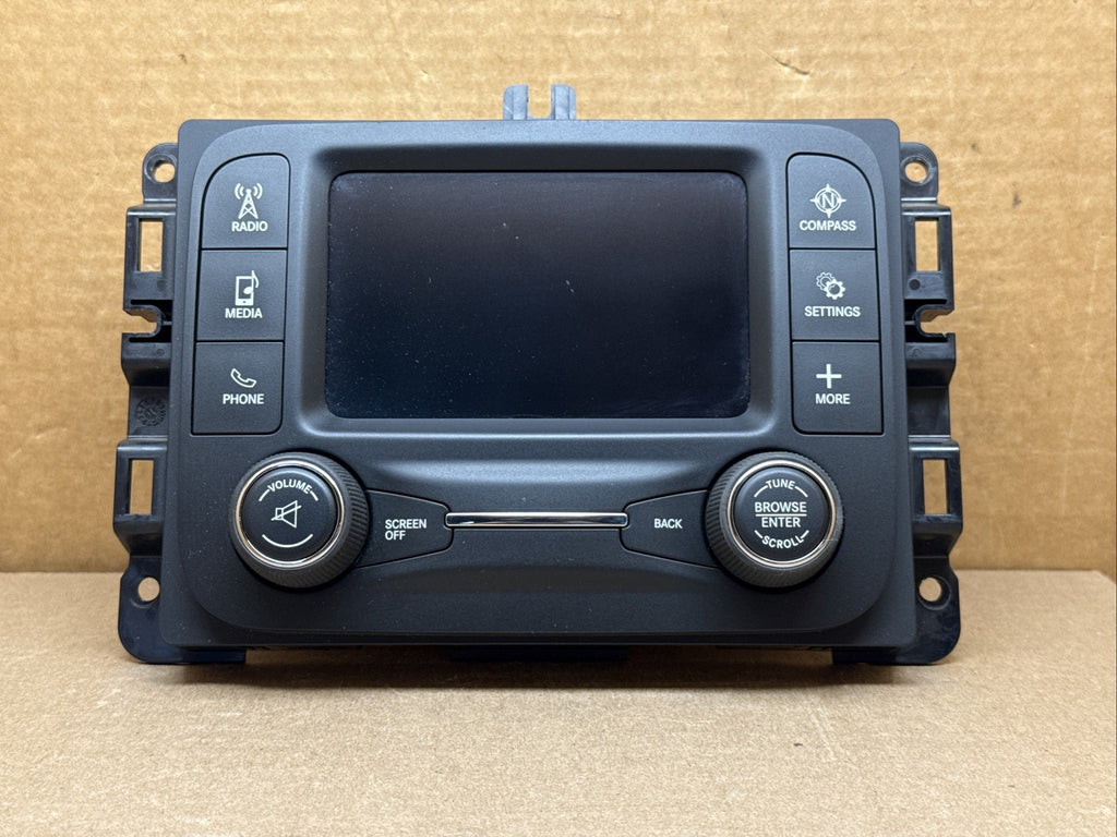 2017 2018 Ram 1500 2500 Radio Receiver Dash Display Screen OEM 68306937AB4