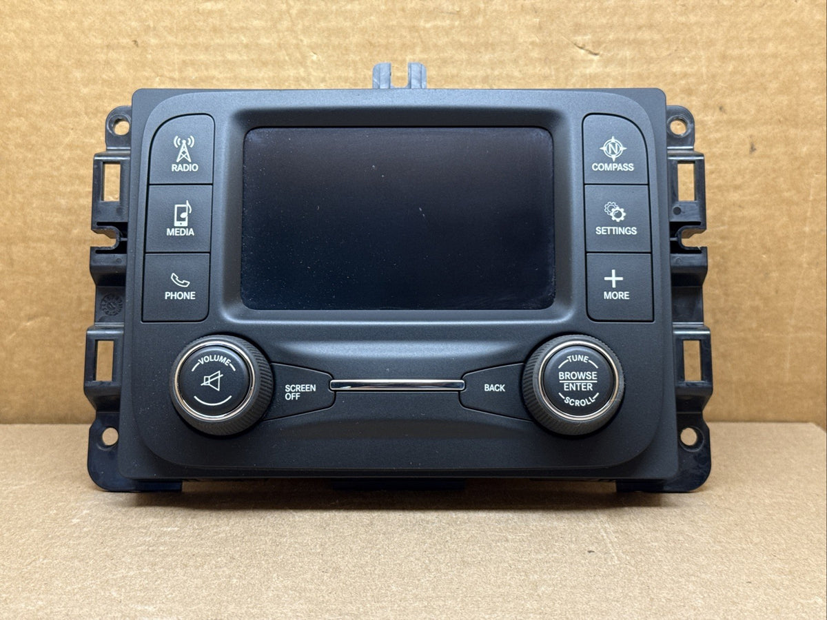 2017 2018 Ram 1500 2500 Radio Receiver Dash Display Screen OEM 68306937AB4