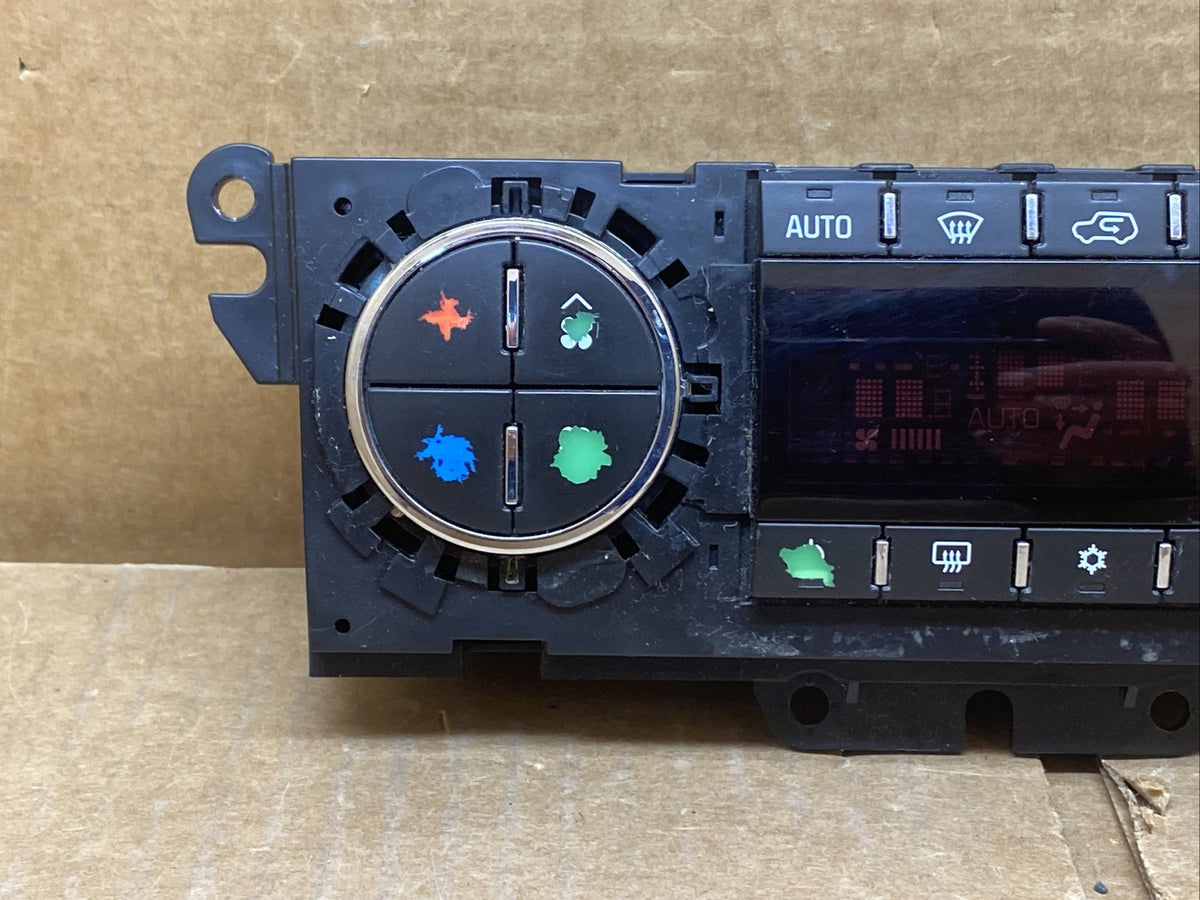 2007 2012 GMC Acadia Front Digital Climate Temp Temperature Control 258692511