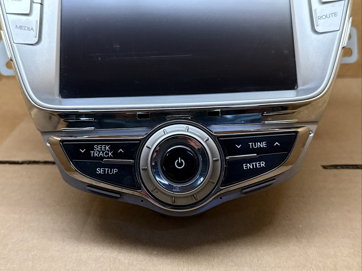 2011 2013 HYUNDAI ELANTRA RADIO RECEIVER DISPLAY SCREEN 96560 3X101FP5