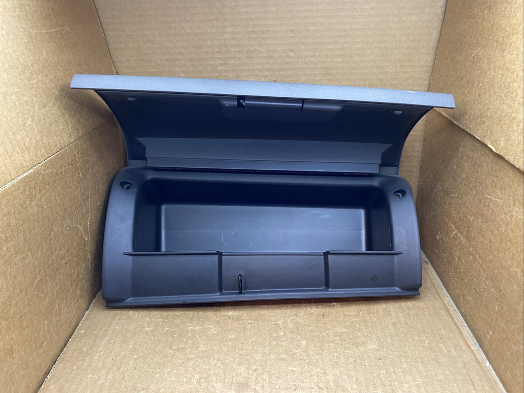 2007 2013 Silverado Sierra Upper Glove Box Dash Insert Storage Titanium Gray6
