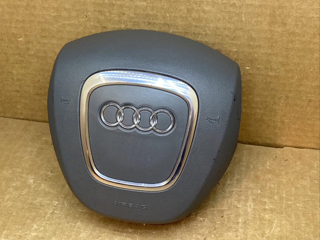 Audi A6 S6 Front Left Driver Side Steering Wheel Airbag Air Bag Platinum Gray NQ3