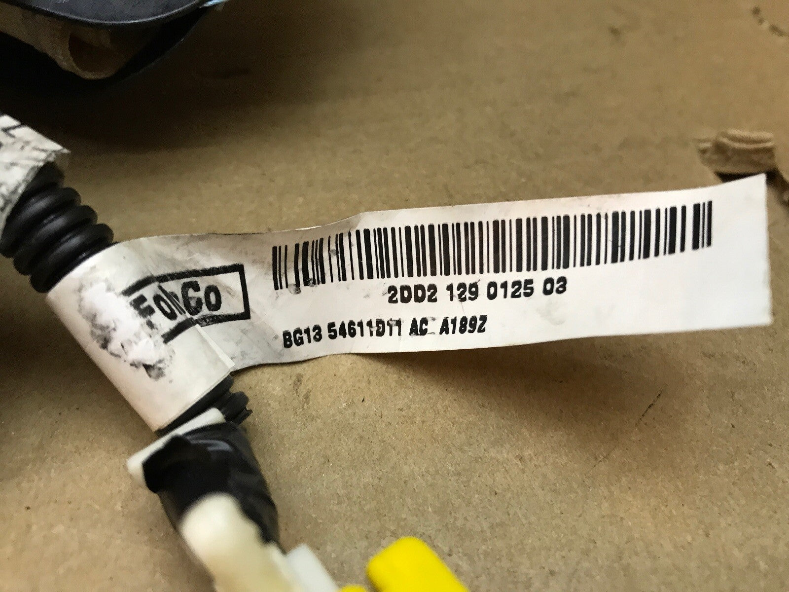 2010 2019 Ford Interceptor Taurus Front Left Driver Side Seat AIr Bag AIrbag 9
