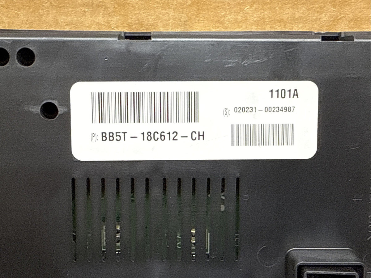 2011 2015 Explorer Temperature Temp Climate Control Module BB5T 18C612 CH1
