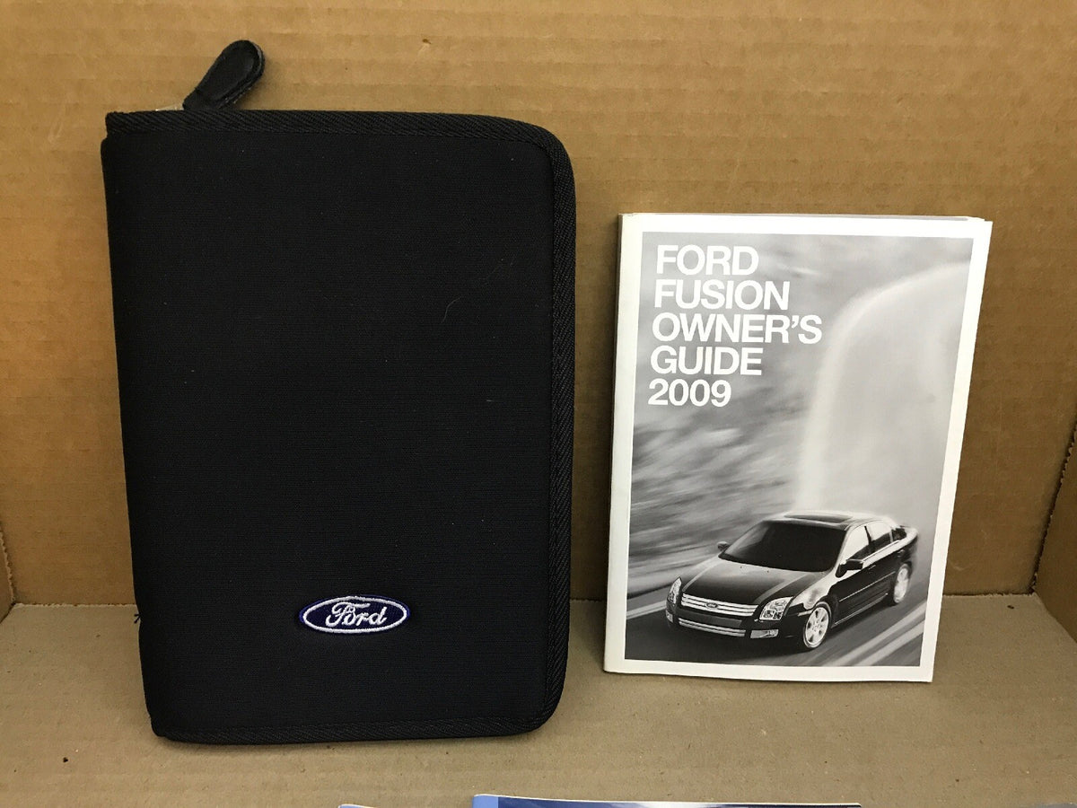 2009 09 FORD FUSION OWNER'S OWNERS OWNER MANUAL BOOK GUIDE SET CASE OEM1